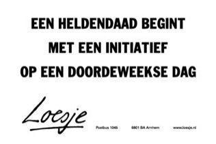 EERSTE HULP BIJ INITIATIEFNEMEN (II)